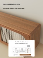 Meuble TV en bois, meuble de sol, salon, table basse, combo TV, rangement intégré, meuble minimaliste, mobilier de maison