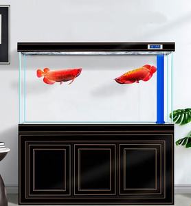 Tanque de peces Sala de estar Hogar Vidrio superclaro Filtro inferior de acuario mediano y grande Dragón ecológico Tanque de peces Oficina - Product Image 2