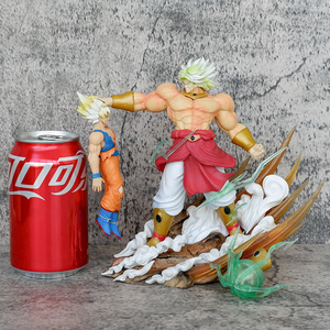 Figura de Anime de <span class=keywords><strong>Dragon</strong></span> <span class=keywords><strong>Ball</strong></span> de 20 cm, Broli vs. Son Goku, Estatua de <span class=keywords><strong>Super</strong></span> Saiyan, Colección Dbz, Modelo Decorativo, Juguete Periférico de Anime - Product Image 3