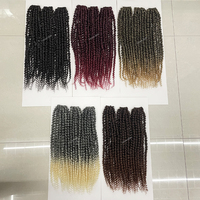 Produits capillaires Yiwu Vivian, tresses pré-torsadées Spring Twist, Passion Twist, ombrées, tresses pré-torsadées Spring Twist, cheveux pour tresses au crochet
