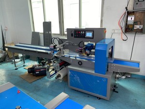 Machine d'emballage et de conditionnement sous vide horizontale automatique pour saucisses, œufs salés, lingettes humides, sandwichs et poulets entiers - Product Image 3