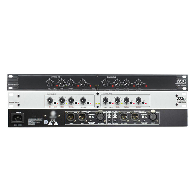 223XL/223XS Two Way Audio Crossover Speaker Distributor Professional Stage Equipment