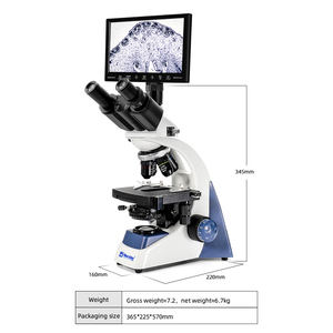 의료 테스트 교육 시연 과학 관찰용 MSD105-T-9C 생물학 현미경 현미경 이미징 장치 - Product Image 2