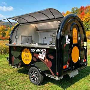 Fast Mobile Kitchen Food Vending Cart Hot Dog Electric Food Truck <b>Trailer</b> - Product Image 1