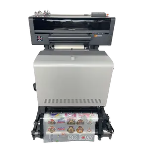 A3 A2 Epson i1600 DTF conjunto de impresora de transferencia de doble cabezal i3200 60cm impresoras de inyección de tinta DTF máquina de impresión de camisetas de 24 pulgadas