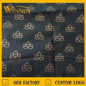China Guangdong Custom Brand Name Personalized Printed Eco Friendly pink White <strong>Black</strong> Wrapping <strong>Tissue</strong> <strong>Paper</strong> With Company logo - Product Image 5