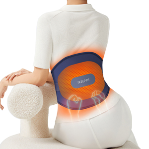 Appareil de thérapie par lumière rouge infrarouge lointaine sans fil pour soulager les douleurs menstruelles, masseur de taille, 6000 nm, 14000 nm, double fréquence, massage par vibration - Product Image 1