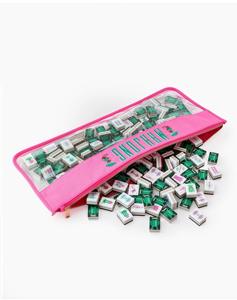 Stock 1.24*0.91*0.63 Inch New Modern Portable Travel 4 Layer Engraved Acrylic Luxury Durable Entertainment 160 <b>Set</b> America - Product Image 4