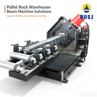 Máquina de Soldadura Láser para Vigas de Estanterías Dexion Totalmente Automática con Sistema de Apilamiento Robótico