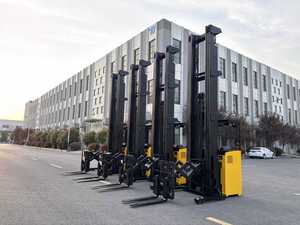 รถยกแบบกรรไกรคู่ 1.5 ตัน 2 ตัน รถยกแบบ Deep Reach Stacker ความสูงยก 6 เมตร 8 เมตร 10 เมตร พร้อมอุปกรณ์เสริม Side Shifter สำหรับคลังสินค้า - Product Image 1