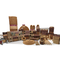 Plateau de semences de jardin en bois Tampers Mini outil d'aplatissement de compacteur de sol pour le jardinage