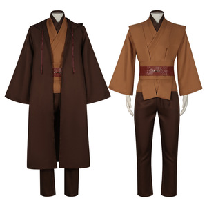 Disfraz <span class=keywords><strong>de</strong></span> Caballero Jedi <span class=keywords><strong>de</strong></span> Star Cos al por Mayor, Túnica para <span class=keywords><strong>Hombre</strong></span> Adulto, Disfraz con Capucha, Uniforme Completo, Capa <span class=keywords><strong>de</strong></span> Cosplay para Halloween - Product Image 2
