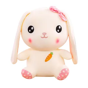 Großhandel Ostern neues Design niedlichen Langohr Kaninchen Puppe Plüschtiere Geschenke für Kinder