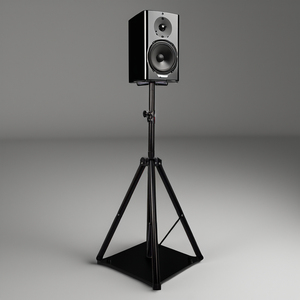 Gran oferta, trípode de Metal ajustable, soporte de <span class=keywords><strong>TV</strong></span>, soporte de sonido de escenario ajustable en altura y soporte de vídeo - Product Image 4