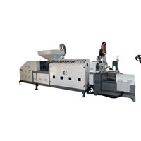 Machine de recyclage de déchets plastiques de haute qualité Granulateur de matières premières en plastique PVC ABS