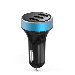 Cargador de Coche USB de 3 Puertos AP03S, 36W QC3.0, Carga Rápida con Pantalla LED de Voltaje, Adaptador USB Multipuerto para Coche de 12V/24V - Product Image 4