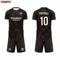 Ensemble Maillot et Short de Football Personnalisé Respirant Anti-boulochage en Polyester Imprimé Vente en Gros Survêtement d'Équipe Qualité Sublimation Design