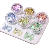 Paillettes 3D œil de chat à rayures verticales gaufrées, effet laser brossé, ultra-fines, pour nail art, accessoires de bricolage, multicolores, en PET