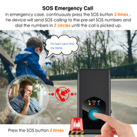 Llamada de Emergencia SOS, Rastreo en Tiempo Real, Antipérdida, MiCODUS MP90G, 3000 mAh, Larga Duración, Geocerca, Rastreador GPS 4G