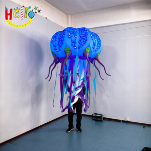 <span class=keywords><strong>Disfraz</strong></span> Inflable <span class=keywords><strong>de</strong></span> <span class=keywords><strong>Medusa</strong></span> Colorida <span class=keywords><strong>con</strong></span> Luz LED, Globo Inflable <span class=keywords><strong>con</strong></span> Forma <span class=keywords><strong>de</strong></span> Animal Submarino - Product Image 2