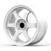 Rines de Aleación de Aluminio para Carreras de 15 16 17 18 19 20 Pulgadas 4x100/114.3 5x100/108 5X112 5x120 5x114.3 8x100/108/114.3/110 para Autos GT
