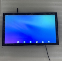 Flush mounted 15.6 Inch Industrial Capacitive Touchscreen PC Embedded Dustproof Monitor with USB Interface New