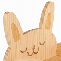 Maison pour animaux de compagnie en bois massif de luxe, design villa, abri intérieur/extérieur pour chien et chat, cage pour animaux en bois naturel, spacieuse et imperméable