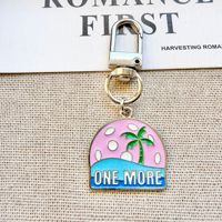 Porte-clés de sport en gros, breloque de sac avec éléments lettres, porte-clés en émail multicolore mignon de dessin animé, porte-clés en émail Pickleball, cadeaux pour femmes