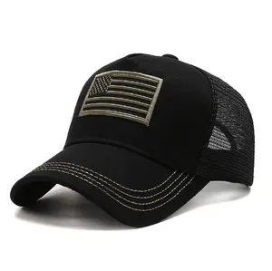 BSCI chasse camo chapeau personnalisé structuré à bord incurvé casquette de baseball en gros 5 panneau chapeaux de camionneur