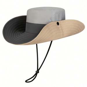Nouvelle Arrivée Été 2025 – Chapeau Bob de Pêche d'Extérieur pour Hommes et Femmes, Séchage Rapide, Respirant, Pliable, Style Cowboy - Product Image 1