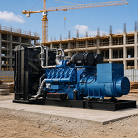 Générateur diesel à bon prix 1250 kVA 1000 kW triphasé 400 V 50 Hz pour chantiers de construction, usines, aéroports, hôpitaux, certifié ISO CE