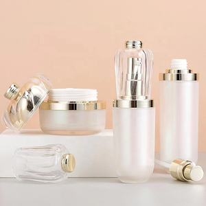 Lujo 1,7 oz Nuevo diseño Gel Jar Pot Personalizado ABS Crema Embalaje para el cuidado <span class=keywords><strong>de</strong></span> la piel Cosmético <span class=keywords><strong>de</strong></span> lujo Embalaje Shanghai Nuevo diseño - Product Image 2