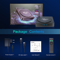 Nouveau lecteur multimédia Android 11.0 X98K PRO RK3566 prenant en charge la 8K HD H.265 HEVC, WiFi 2.4G/5G, BT5.0, 3D, USB3.0, LAN 1000M X98KPRO