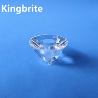 Lentille collimateur LED asphérique plano-convexe en PMMA de 35 mm, 3 degrés, avec une transmission supérieure à 90 % pour éclairage chirurgical