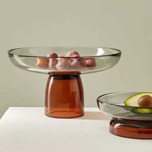 Bol en verre double couche transparent 56H, résistant à la chaleur, pour salade de fruits, vaisselle de cuisine, pour soupe, céréales, desserts - Product Image 1
