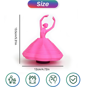 Balle de danseuse imprimée en 3D, jouet anti-stress, ornement, spinner de ballet, jouet sensoriel étoile, jouets de danseuse - Product Image 2