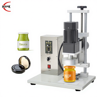 HZPK DHZ-450B semi-automatique couvercle à vis bocal en verre bouchon bouchon bouchon bouchon bouchon bouchon bouchon bouchon bouchon bouchon bouchon