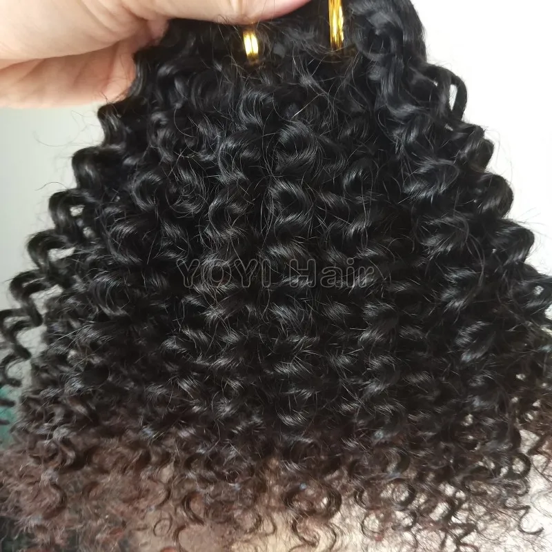 Mèches afro malaisiennes naturelles — ishow, cheveux afro bouclés crépus, couleur naturelle, offre spéciale 2020 4A 4B 4C