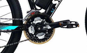 จักรยานเสือภูเขาไฟฟ้าขนาด 24 นิ้ว รุ่นใหม่ สำหรับผู้ใหญ่ กำลังไฟ 250 วัตต์ ความเร็วสูง 12 สปีด โครงอะลูมิเนียม - Product Image 2