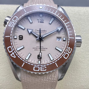 Reloj Mecánico de Lujo de Súper Calidad, Resistente al Agua, 43.5mm, Movimiento Integrado VS Factory 8900, Bisel de Cerámica Marrón, 600M - Product Image 1