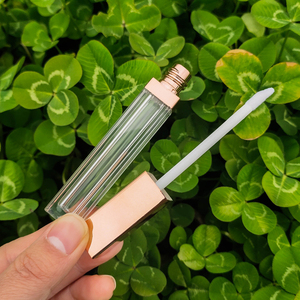 Rose Glod màu hồng bạc trong suốt Lipgloss nhãn hiệu riêng Ống mỹ phẩm lỏng Liptint bao bì 5ml Lip Gloss Ống <span class=keywords><strong>container</strong></span> - Product Image 6