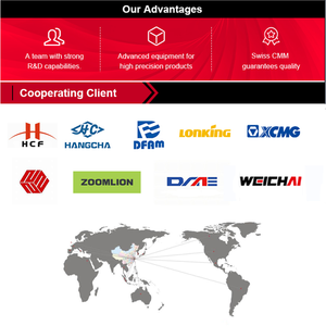 Suku cadang peralatan penanganan Material mesin pengangkat barang vertikal suku cadang roda traksi elektrik dengan setir dan roda gigi - Product Image 4