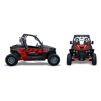 UTV monocylindre 650 cm³ refroidi par eau, 4x4, buggy tout-terrain, haute garde au sol