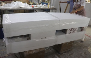 Figura Decorativa Navideña de Resina Animada a Tamaño Real con Música, Soldado <span class=keywords><strong>Cascanueces</strong></span> Iluminado con LED para Decoración Exterior - Product Image 6