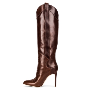 Fashion Ladies High Heeled <strong>Boots</strong> <strong>Ankle</strong> Sexy <strong>Wellington</strong> <strong>Boots</strong> <strong>Women</strong> for Ladies Light Winter OEM FUR - Product Image 2
