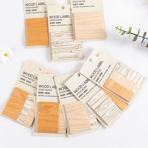 Bloc de Notas Adhesivas con Diseño de Madera, Bloc de Notas Autoadhesivas para Material Escolar - Product Image 6