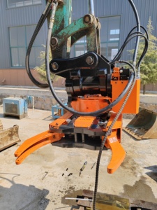 Attache rapide hydraulique GJTR 5000 avec rotateur inclinable à 360 degrés pour excavatrices de 8 à 12 tonnes, garantie 1 an - Product Image 6