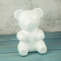 Achetez des ours en peluche géants en polystyrène EPS blanc, écologiques, durables, en vrac, directement de l'usine