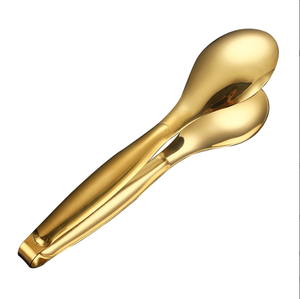 DFT21 Pinzas Doradas para Espaguetis, Ensaladas y Huevos con Cinco Puntas, para Repostería, Buffet y Cafetería - Product Image 1