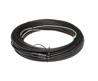 Kabel Serat Optik Qitian GJYXCH GJXH SC APC Pre-Connectorized Drop Fiber Patch Cord G657A 100M Bersertifikasi RoHS dengan Selubung PVC/LZSH